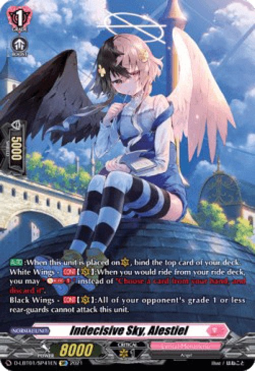 Cardfight!! Vanguard D-LBT01 Indecisive Sky, Alestiel [D Format] (V.3 - Spe