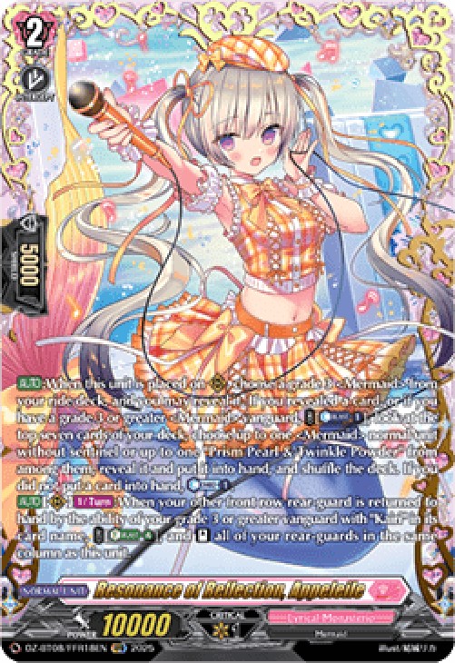 Cardfight!! Vanguard DZ-BT08 Resonance of Reflection, Appeleile [D-Format] 