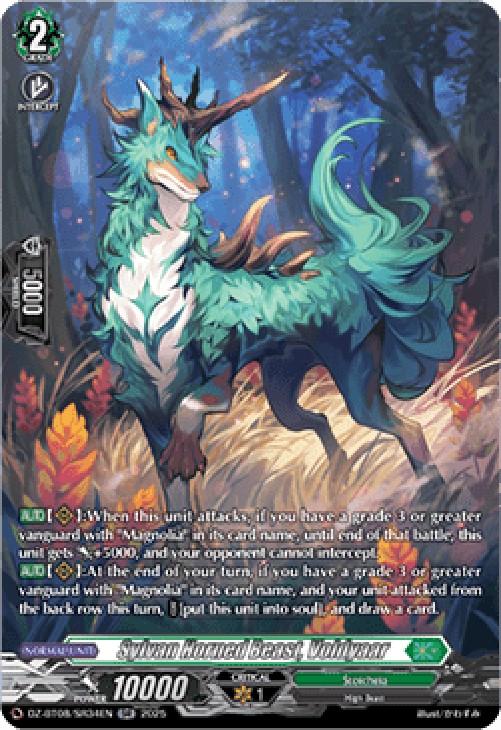 Cardfight!! Vanguard DZ-BT08 Sylvan Horned Beast, Voldyaar [D-Format] (V.3 