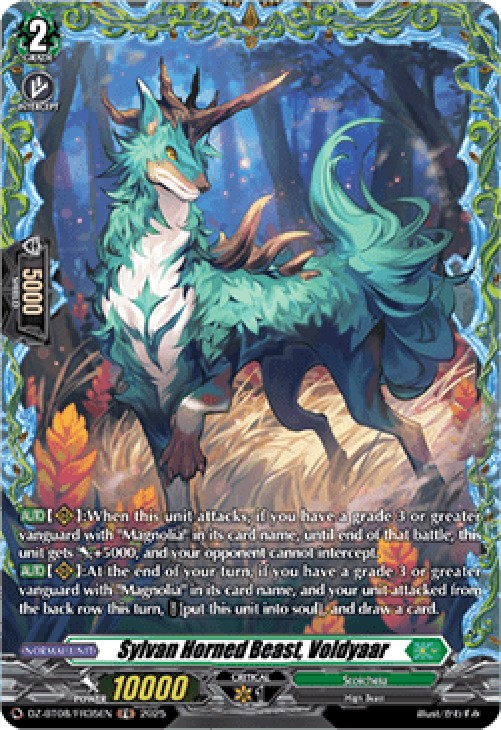 Cardfight!! Vanguard DZ-BT08 Sylvan Horned Beast, Voldyaar [D-Format] (V.2 