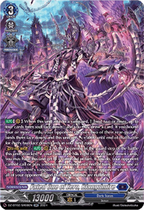 Cardfight!! Vanguard DZ-BT02 Fated One of Zero, Blangdmire [D-Format] (V.4 