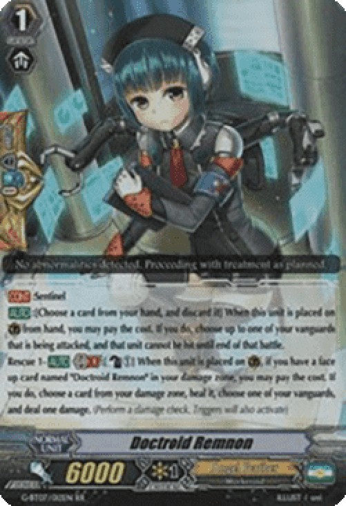 Cardfight!! Vanguard G-BT07 Doctroid Remnon [G Format] (V.2 - Double Rare)