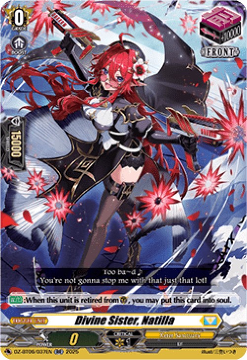 Cardfight!! Vanguard DZ-BT06 Divine Sister, Natilla [D-Format] (V.1 - Doubl