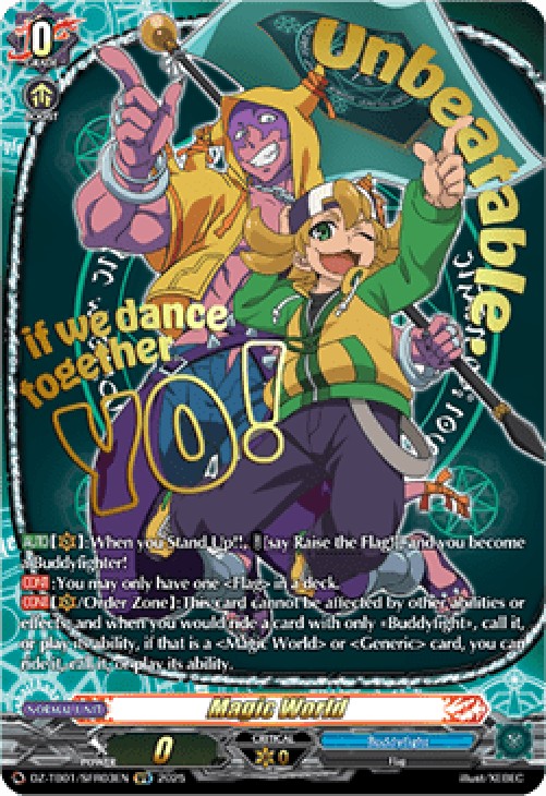 Cardfight!! Vanguard DZ-TB01 Magic World [D-Format] (V.3 - Secret Rare)
