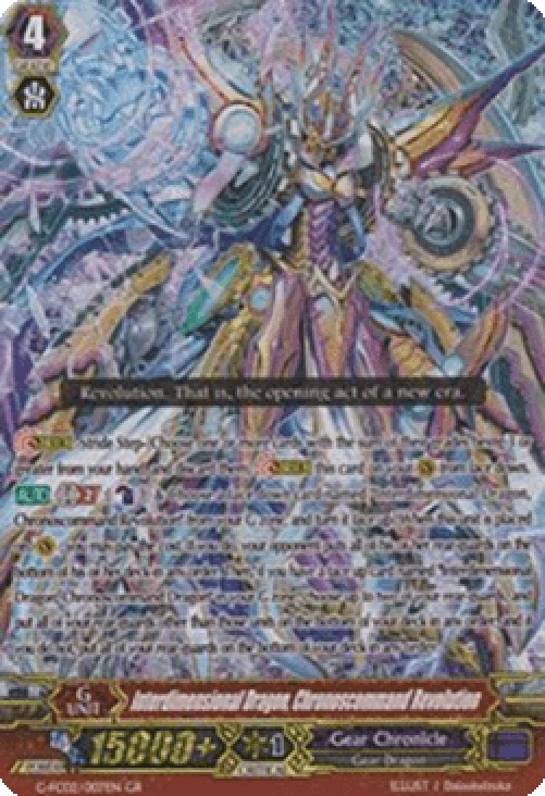 Cardfight!! Vanguard G-FC02 Interdimensional Dragon, Chronoscommand Revolut