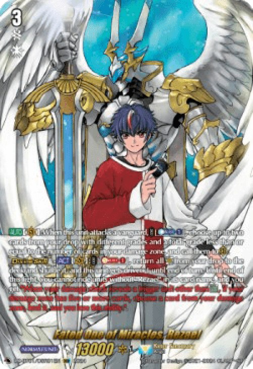 Cardfight!! Vanguard DZ-BT01 Fated One of Miracles, Rezael [D-Format] (V.2 