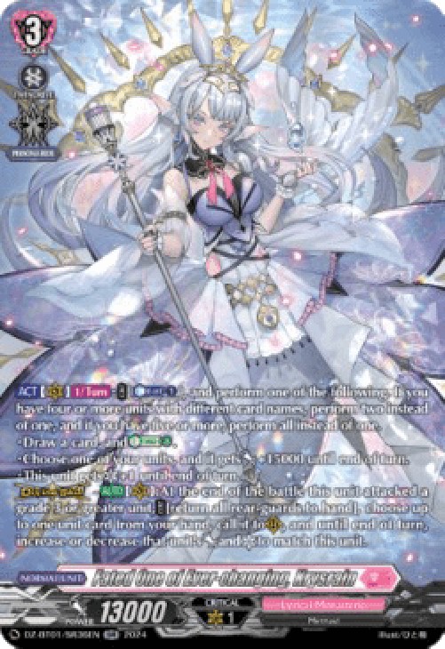Cardfight!! Vanguard DZ-BT01 Fated One of Ever-changing, Krysrain [D-Format