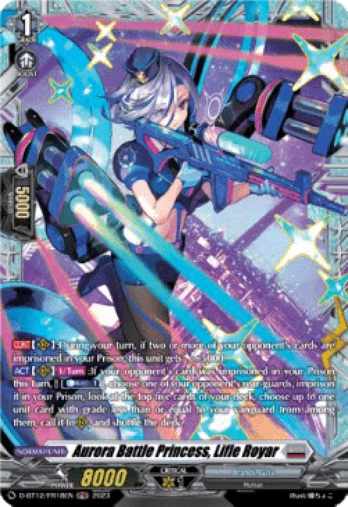 Cardfight!! Vanguard D-BT12 Aurora Battle Princess, Lifle Royar [D-Format] 
