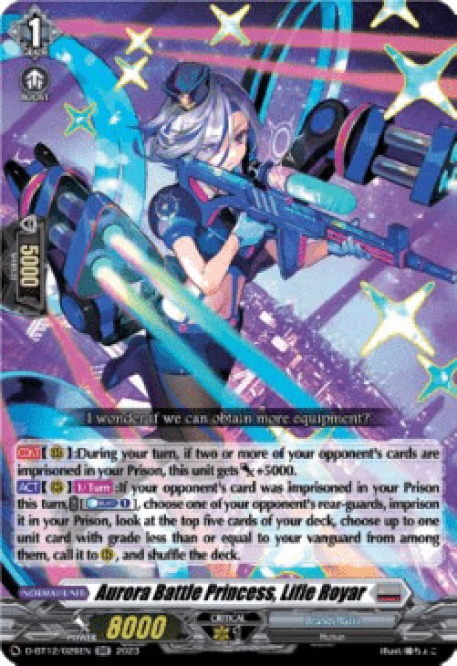 Cardfight!! Vanguard D-BT12 Aurora Battle Princess, Lifle Royar [D-Format] 