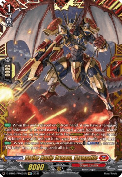 Cardfight!! Vanguard D-BT09 Strike Equip Dragon, Stragallio [D Format] (V.2