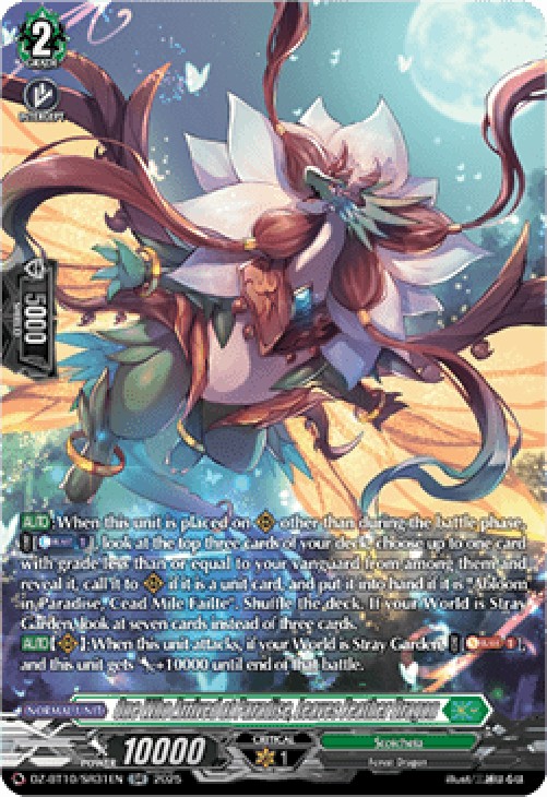 Cardfight!! Vanguard DZ-BT10 One Who Arrived at Paradise, Leaves Feather Dr