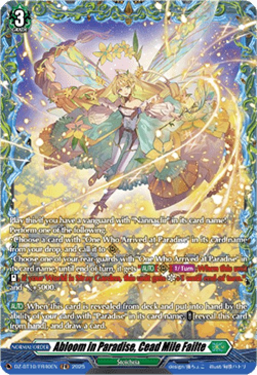 Cardfight!! Vanguard DZ-BT10 Abloom in Paradise, Cead Mile Failte [D-Format