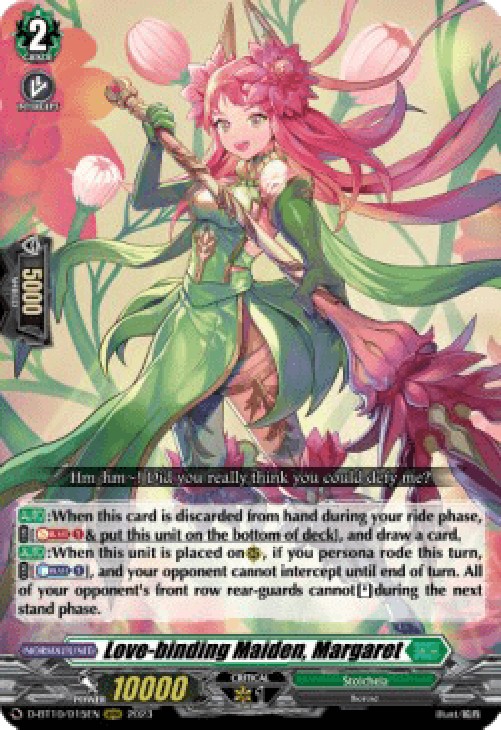 Cardfight!! Vanguard D-BT10 Love-binding Maiden, Margaret [D Format] (V.1 -