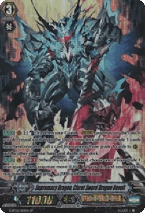 Cardfight!! Vanguard G-BT12 Supremacy Dragon, Claret Sword Dragon Revolt [G