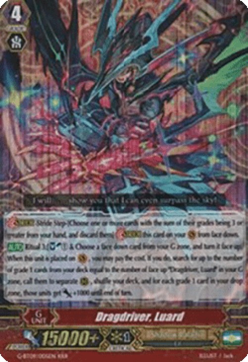 Cardfight!! Vanguard G-BT09 Dragdriver, Luard [G Format] (V.2 - Triple Rare