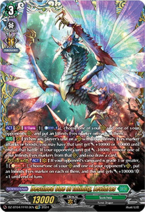 Cardfight!! Vanguard DZ-BT04 Destined One of Infinity, Levidras [D-Format] 