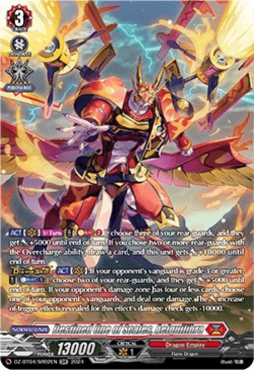 Cardfight!! Vanguard DZ-BT04 Destined One of Scales, Aelquilibra [D-Format]