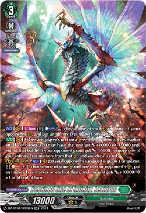 Cardfight!! Vanguard DZ-BT04 Destined One of Infinity, Levidras [D-Format] 