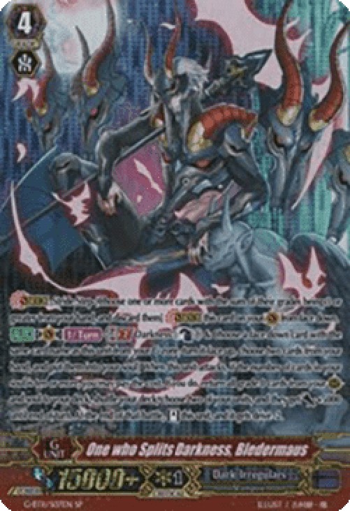 Cardfight!! Vanguard G-BT11 One who Splits Darkness, Bledermaus [G Format] 