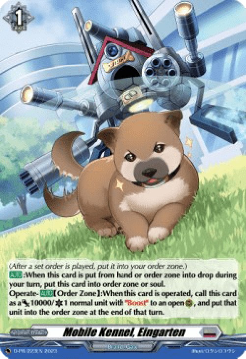 Cardfight!! Vanguard D-PR Mobile Kennel, Eingarten [D Format] (V.2 - Promo)