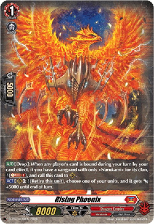 Cardfight!! Vanguard D-PR Rising Phoenix [D-Format] (V.2 - Promo)