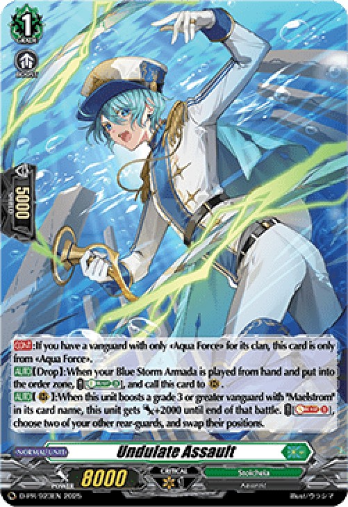 Cardfight!! Vanguard D-PR Undulate Assault [D-Format] (V.2 - Promo)