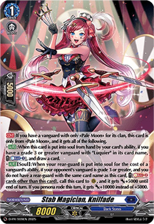 Cardfight!! Vanguard D-PR Stab Magician, Knilfade [D-Format] (V.2 - Promo)