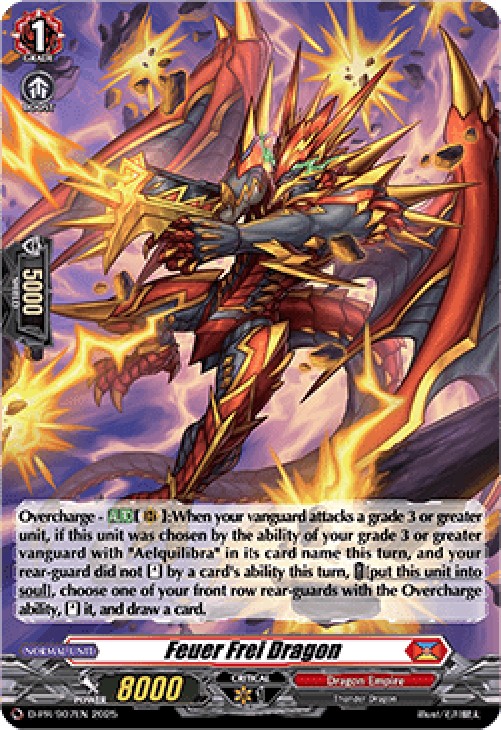 Cardfight!! Vanguard D-PR Feuer Frei Dragon [D-Format] (V.2 - Promo)