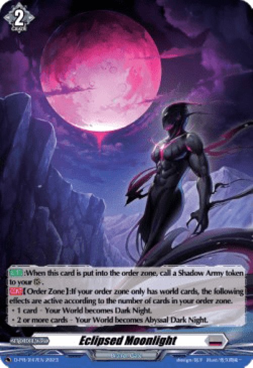 Cardfight!! Vanguard D-PR Eclipsed Moonlight [D Format] (V.2 - Promo)