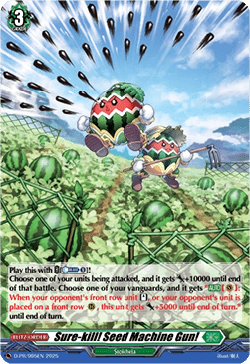 Cardfight!! Vanguard D-PR Sure-kill! Seed Machine Gun! [D-Format] (V.2 - Pr