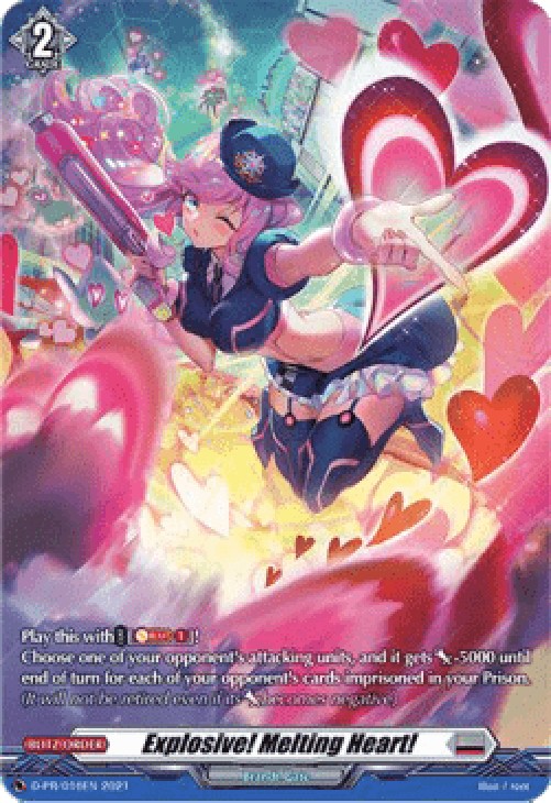Cardfight!! Vanguard D-PR Explosive! Melting Heart! [D Format] (V.1 - Promo