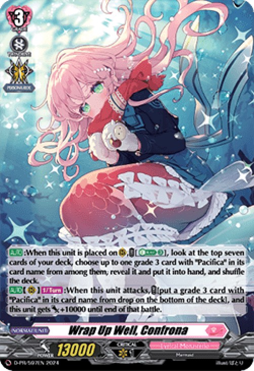 Cardfight!! Vanguard D-PR Wrap Up Well, Confrona [D-Format] (V.2 - Promo)