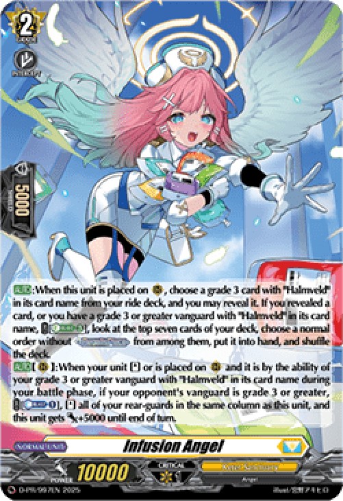 Cardfight!! Vanguard D-PR Infusion Angel [D-Format] (V.2 - Promo)