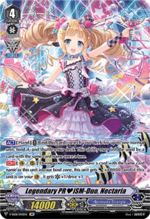 Cardfight!! Vanguard V-SS08 Legendary PRISM-Duo, Nectaria [V Format] (V.2 -