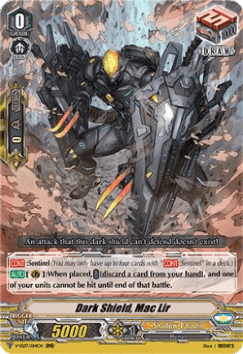 Cardfight!! Vanguard V-SS07 Dark Shield, Mac Lir [V Format]