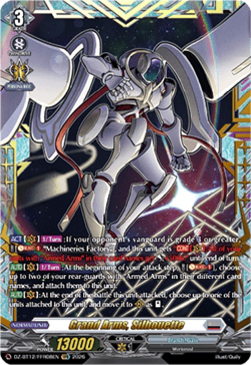 Cardfight!! Vanguard DZ-BT12 Grand Arms, Silhouette [D-Format] (V.2 - Doubl