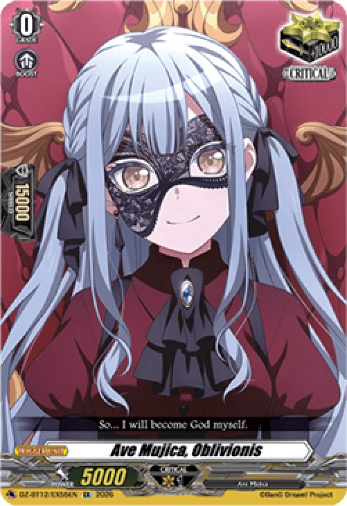 Cardfight!! Vanguard DZ-BT12 Ave Mujica, Oblivionis [D-Format] (V.1 - Speci
