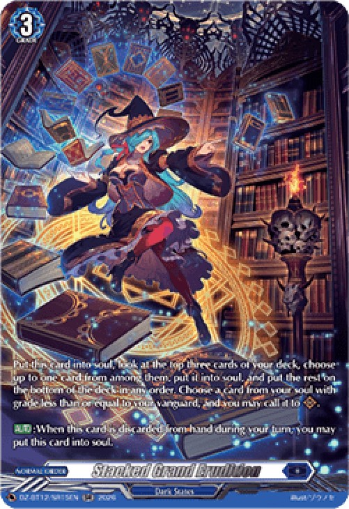 Cardfight!! Vanguard DZ-BT12 Stacked Grand Erudition [D-Format] (V.3 - Silv