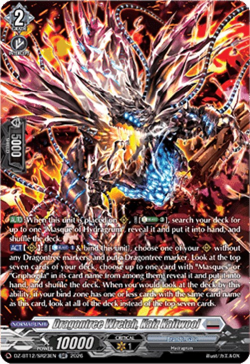 Cardfight!! Vanguard DZ-BT12 Dragontree Wretch, Kaiz Kaitwool [D-Format] (V