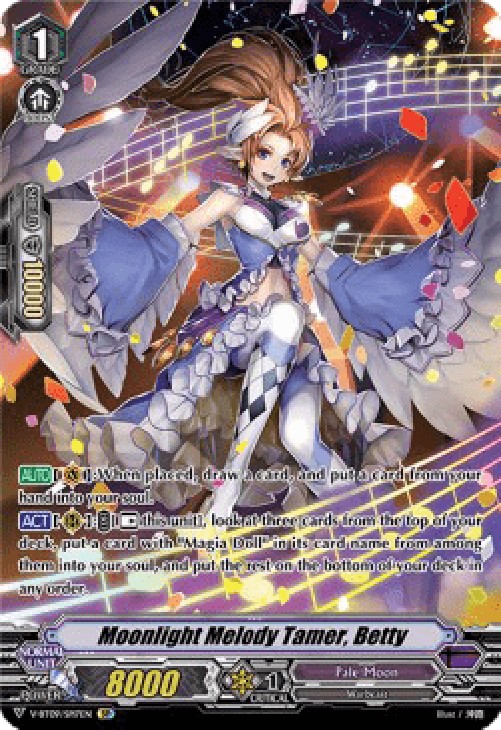 Cardfight!! Vanguard V-BT09 Moonlight Melody Tamer, Betty [V Format] (V.2 -