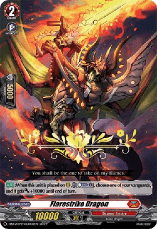 Cardfight!! Vanguard BSF2022 Flarestrike Dragon [D Format]