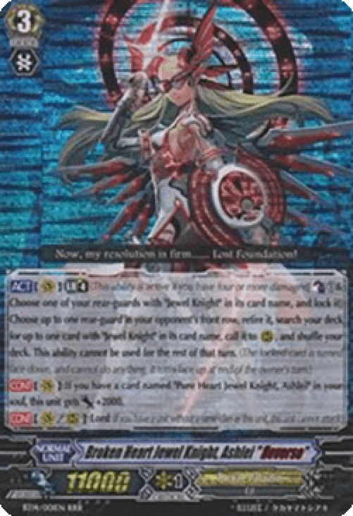 Cardfight!! Vanguard BT14 Broken Heart Jewel Knight, Ashlei "Яeverse" [G Fo