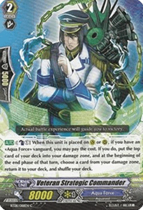 Cardfight!! Vanguard BT08 Veteran Strategic Commander [G Format]