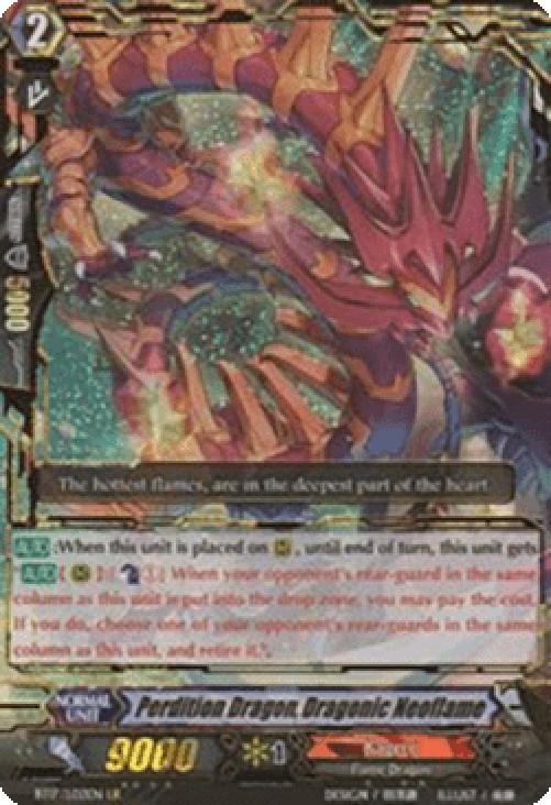 Cardfight!! Vanguard BT17 Perdition Dragon, Dragonic Neoflame [G Format] (V