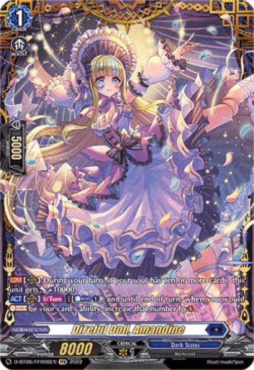 Cardfight!! Vanguard D-BT06 Direful Doll, Amandine [D Format] (V.2 - Featur