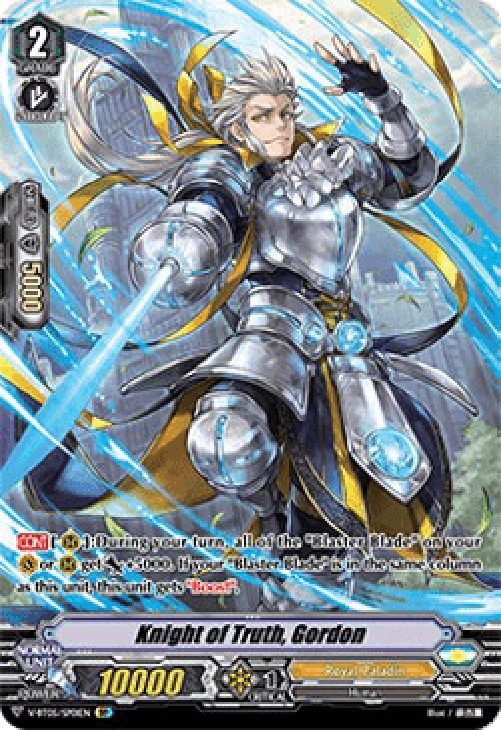 Cardfight!! Vanguard V-BT05 Knight of Truth, Gordon [V Format] (V.2 - Speci