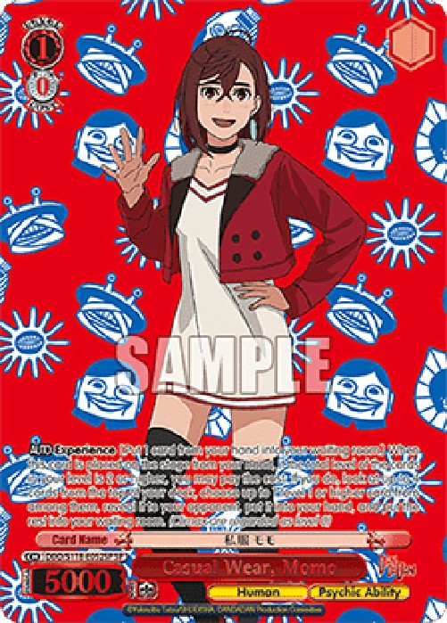 Weiss Schwarz DDD/S118 Casual Wear, Momo (V.3 - Special Rare)