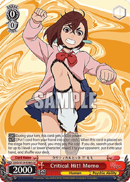 Weiss Schwarz DDD/S118 Critical Hit! Momo (V.2 - Super Rare)