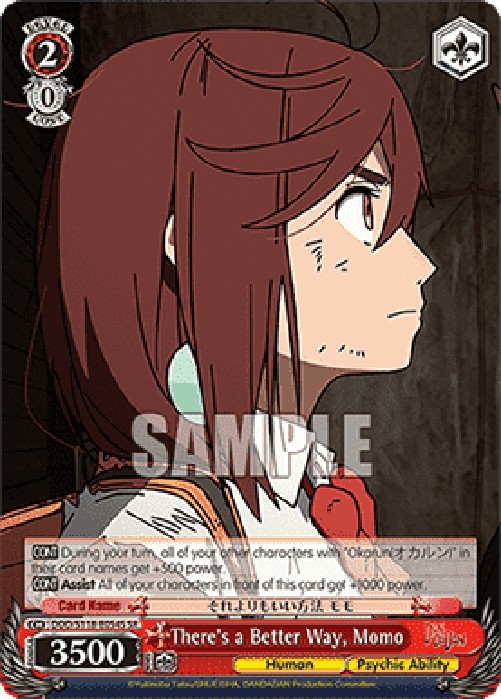 Weiss Schwarz DDD/S118 There's a Better Way, Momo (V.2 - Super Rare)