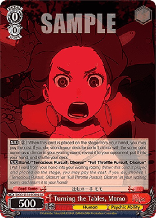 Weiss Schwarz DDD/S118 Turning the Tables, Momo (V.2 - Super Rare)